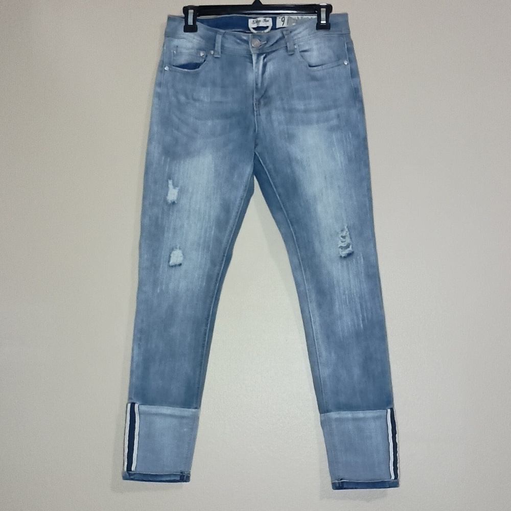 Indigo Rein Ankle Skinny Jeans